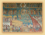 'Last Judgement' Fresco at Voronet Monastery