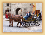 Ride by carriage at Sighisoara