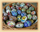 Painted eggs, Bukovina